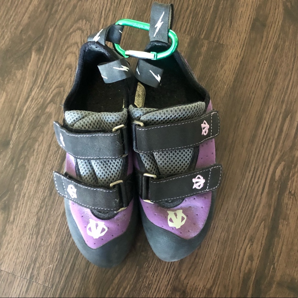 Rock climbing shoes